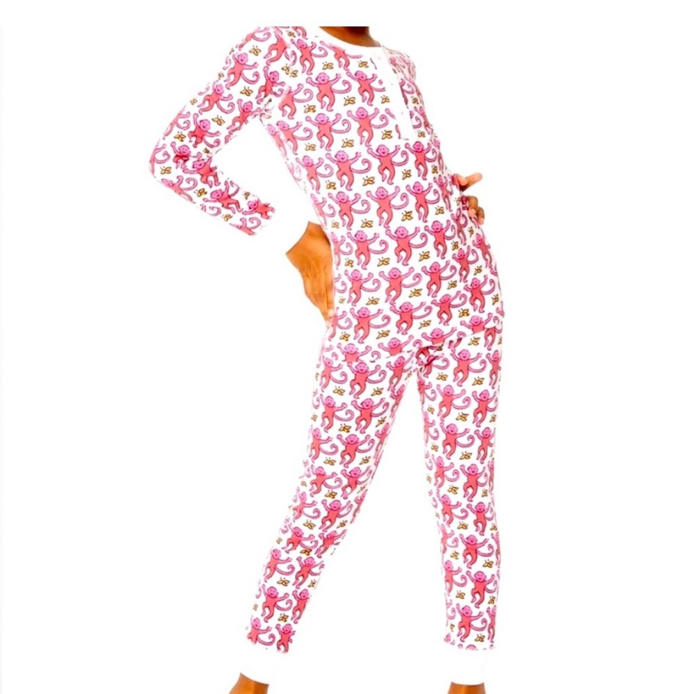 Roller Rabbit Monkey Pajamas Big Kid Size 14